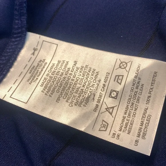 NWT! adidas Blue Version Dress Night Sky Small SOLD OUT in stores - Picture 9 of 15